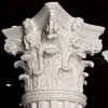 Colonnes, bases et chapiteaux.